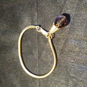 Gold Tone snakechain bracelet